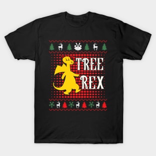 Tree Rex christmas holiday T-Shirt